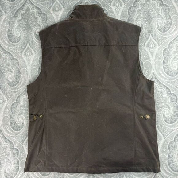 Mens Tom Beckbe Sporting Vest (Hardwood) - Picture 2 of 5